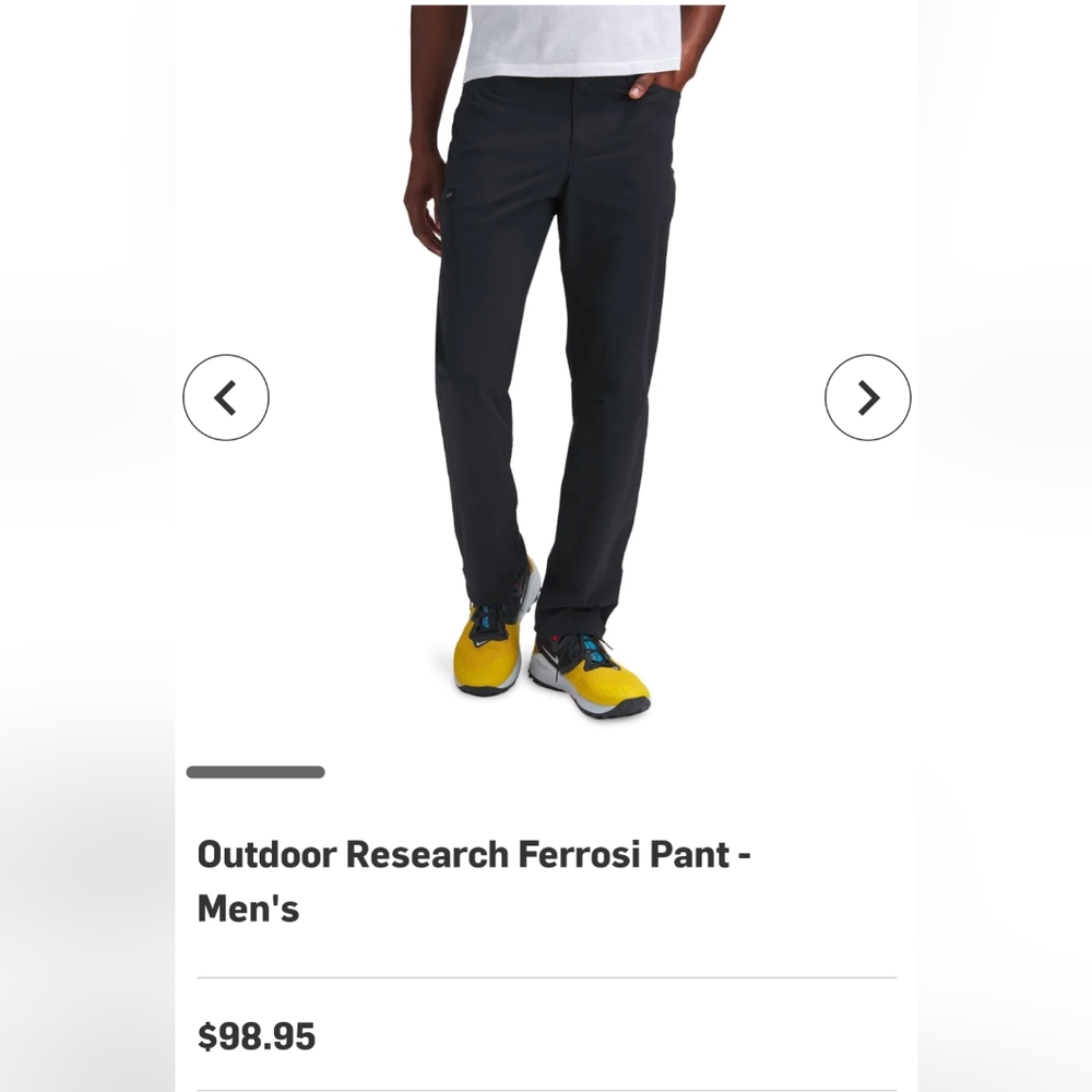 New Outdoor Research Ferrosi Transit Men’s Pants